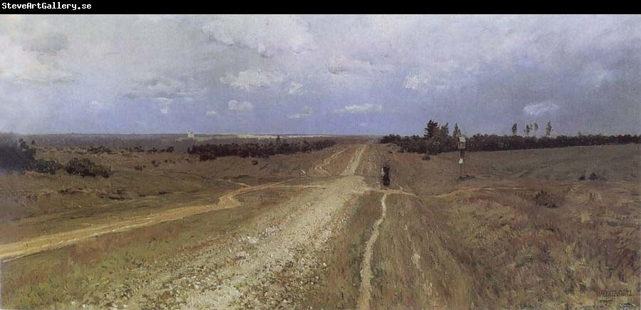 Isaac Levitan The Vladimirka Road